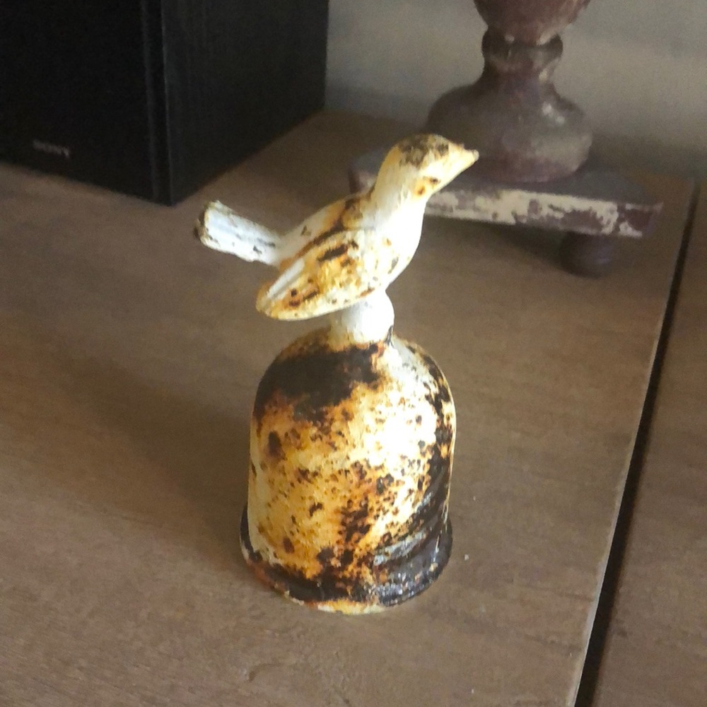 Weathered bird bell